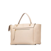 セリーヌ ベルトバッグ ハンドバッグ ワンショルダーバッグ 2WAY ベージュ レザー レディース CELINE 【中古】